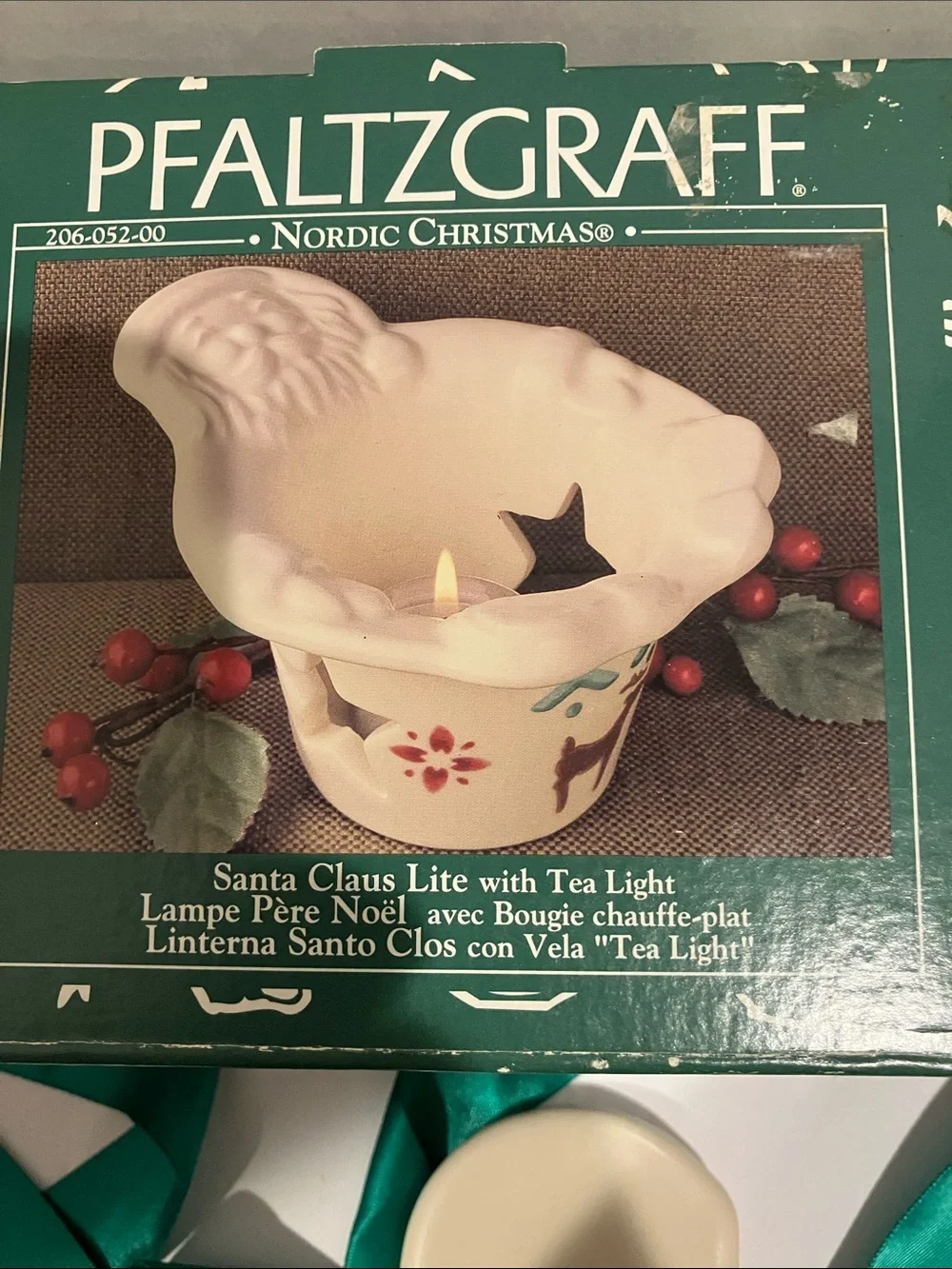 Pfaltzgraff ceramic santa